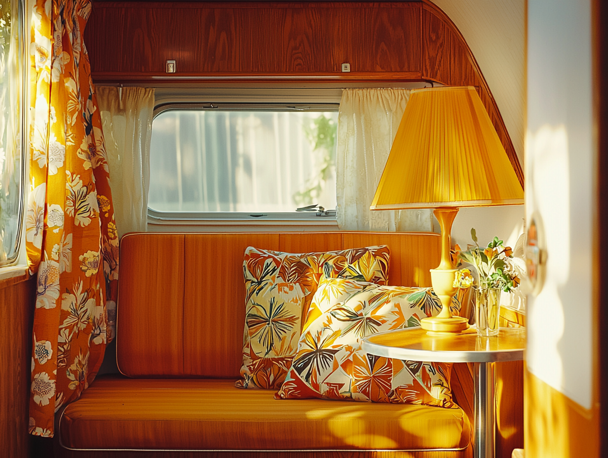 Caravan restyling in VINTAGE stijl — Retro charm